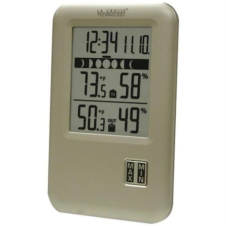 La Crosse Technology La Crosse Technology WS-9066U-IT-CBP Wireless Weather Station With Indoor-outdoor Temperature WS-9066U-IT-CBP